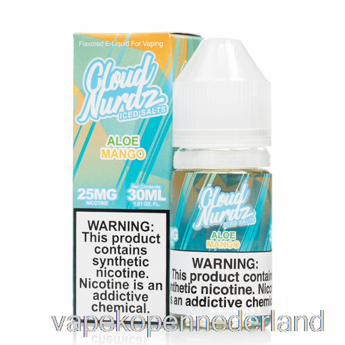 Vape Nederland Ijskoude Aloë Mango - Cloud Nurdz-zouten - 30ml 50mg